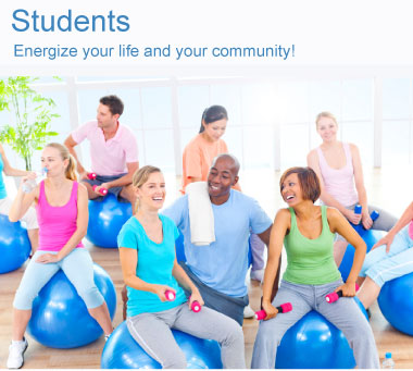 Students: energize your life and your community!